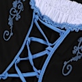 Pikkukuva 5 / 5: Muodi Anime Featuring A Maid Costume Cute Cosplay Role Playing Dress-WELLNGS Blue L