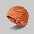 Pikkukuva 1 / 3: Heijastavat hatut miehille ja naisille, joustavat heijastavat hatut, lämpimät neulotut hatut, 54-58 cm - WELLNGS orange