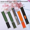 Miniatyrbilde 3 av 5: 5-pakks båndstropp for Ultra Band 49mm 45mm 44mm 42mm, Trail Loop Nylon Sport Band for Series 8 7-WELLNGS