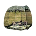 Miniatyrbilde 1 av 5: Gazebo-nettingstelt for utendørs camping, øyeblikkelig pop-up telt, pustende netting, hage, reise, fest - WELLNGS Screen house with cushion