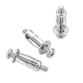 Miniatyrbild 5 av 5: 15 st M4 M5 M6 M8 Petal Rivets Mutter Jack Nuts Bil Metallskruv för Ihålig Vägg Järnskal Petal Mutter Expansion Lantern-WELLNGS 15pcs M4