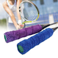 Miniatyrbild 4 av 5: Racket Grip Tape Enfärgad Svettabsorberande Långvarig Badmintonracket Grip Band för Sport-WELLNGS Orange