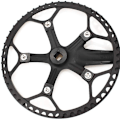 Miniatyrbild 3 av 5: Enkelhastighetsvevparti 53t 170mm vevarmar Fällbar cykelvevparti med skyddande lock för cykel Trac-WELLNGS