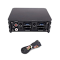 Pikkukuva 1 / 5: Auton Android-radioille Ammattimainen DSP-vahvistin Audio Stereo 4X80W High Fidelity Power 4-Way Vahvistin-WELLNGS