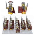 21 st/set Romersk militär Centurion Soldater Minifigurer Arméleksaker Samling Barnpresent-WELLNGS
