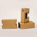 Miniatyrbillede 5 af 5: 6 stk. 3D Briller til Cardboard V2 VR 4,5-6 tommer + Pandebånd 3D VR Virtual Reality Briller - WELLNGS