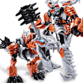 Miniatyrbild 1 av 5: Deformation Robot Leksak, Transformers Deformerad Bil Actionfigur Modell Present till Barn Flickor Pojkar - WELLNGS orange