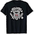 Miniatyrbillede 1 af 3: Stranger Things 4 Hellfire Club T-shirt-WELLNGS Style6 4XL