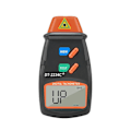 Miniatyrbild 3 av 5: Dt2234c+ Fototakometer Handhållen LCD-display Beröringsfri Bred Mätning Mini Varvtalsmätare Hastighetsmätare för Industriell Produktion
