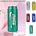 Miniatyrbillede 2 af 5: 350ml/500ml Coca Cola krus, varmt og koldt isolering, 304 rustfrit stål termoflaske, Coke kæmpe vandflaske, tilpasset bil Tra-WELLNGS Actual Capacity 360Ml Red