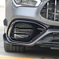 Pikkukuva 5 / 5: Etuhelman spoileri Cla45 Amg C118 2020 2021 Kiiltävä musta puskurin spoilerit Sumuvalot Koristeellinen-WELLNGS