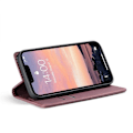 Miniatyrbillede 4 af 5: Kompatibel med iPhone 16e Wallet Case CASEME 013 Serie PU Læder Telefon Cover Stand-WELLNGS Red