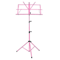 Miniatyrbillede 1 af 3: Heavy Duty Foldbar Musikstand Stativ Base Tripod Orkester Dirigent Bord TY-WELLNGS Pink