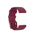Miniatyrbillede 2 af 5: Silikone urrem til Fitbit Versa 2/Versa Lite/Størrelse: L-WELLNGS Wine red Other Phone Models