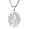 Pikkukuva 1 / 5: Pyhän Yrjänän riipuskaulakoru miehille ja naisille, soturi Pyhä Yrjänä ja lohikäärme Totem-riipus, kaulakoru, amuletti, koru - WELLNGS Saint George-S