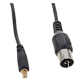 Miniatyrbilde 4 av 4: Rf Koaksial til Mcx Tv Antennekabel Adapter Dvb-t Dvbt-WELLNGS 0 0