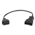 Miniatyrbillede 2 af 5: 12-bens Obd1 til Obd2 16-bens adapterkabel - WELLNGS