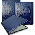 Pikkukuva 1 / 5: Yhteensopiva Remarkable Paper Pro -kotelon kanssa, korttipaikat, jalusta, PC+PU-nahkainen e-lukijan suojus kynätelineellä - Ruskea-WELLNGS Dark Blue