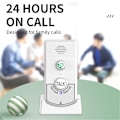 Miniatyrbild 3 av 5: Trådlös intercom för hemmet med röstkommunikation, dubbelriktad samtalsfunktion, extra lång räckvidd, trådlös röstintercom för äldre, WELLNGS