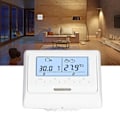 Miniatyrbillede 3 af 5: Gulvvarmetermostat, AC180-230V LED Programmerbar Gulvvarme Temperaturregulator Controller - WELLNGS