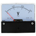 Miniatyrbild 1 av 4: Rektangulär AC 0-300V Mätare Analog Spänningspanel Voltmeter DH670-WELLNGS