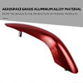 Miniatyrbillede 3 af 5: 2013-2023 For Vespa GTS300 GTS250 Front Mudguard Fender Nose Dekorativ Dækning Næb Beskyttelse GTS 300 GTV 250 Vespa Tilbehør-WELLNGS Red