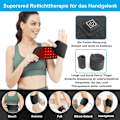 Miniatyrbillede 3 af 8: Massage-enhed rødt infrarødt lys panel taljebælte 1 stk 850nm f-WELLNGS
