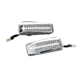 Miniatyrbild 1 av 5: Dynamisk LED-sidomarkering för blinkers till C E S Sl-klass W201 190 W202 W124 W140 R129-WELLNGS
