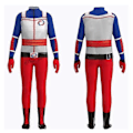 Pikkukuva 4 / 5: Henry Danger Cosplay -asu Kim Possible Body Bodypuku Setti Vauva Pojat Tytöt Halloween Juhla Asu-WELLNGS 140 cm