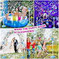 Miniatyrbild 3 av 5: Automatisk Bubbelmaskin med Ställ, Ljus & Musik - 20 000+ Bubblor Utomhus Bubbelblåsare för Barn, Småbarn, Bröllop & Födelsedagsfester - WELLNGS Bundle