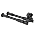 Miniatyrbillede 1 af 5: Justerbart Foldbart Kamera Bipod Aluminium Legering Beslag Mount Support Udendørs Eq-WELLNGS B