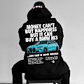 Miniatyrbillede 1 af 2: Porsche 911 Hoody Auto Print Hoodies Unisex-WELLNGS style 3 XL