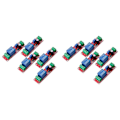 Miniatyrbillede 1 af 5: 10 stk. NE555 DK555 Timer Switch Justerbar Afbryder Modul Tidsforsinkelsesrelæ Modul DC 12V Forsinkelse Re-WELLNGS