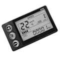 Miniatyrbillede 1 af 5: 24V 36V 48V 60V S866 Controller Panel Dashboard Vandtæt 6PIN Elektrisk Cykel LCD Display til Elect-WELLNGS