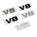 Pikkukuva 3 / 5: 3d Abs Hse V8 Letters Auton Takatavaratilan Fenderin Merkki Embleemi Tarrat Land Rover Range Rover Sport Vogue Discovery 4-WELLNGS V8-Gloss Silver