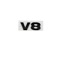 Pikkukuva 1 / 5: 3d Abs Hse V8 Kirjaimet Auton Takaosan Tavaratilan Lokasuo Merkki Embleemi Tarrat Maasturi Land Rover Range Rover Sport Vogue Discovery 4-WELLNGS V8-Gloss Black