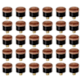 Miniatyrbillede 1 af 5: 30 stk. Billard Pool Cue Stick Skruespids 12mm Udskiftning Billard Cue Tips til Pool Cues og S-WELLNGS