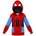 Miniatyrbilde 2 av 2: Spider-Man hettejakke for gutter 3~8 år gamle barns glidelås hettegenser-WELLNGS Red Spider-Man 100