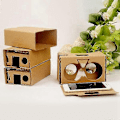 Miniatyrbillede 4 af 5: 6 stk. 3D Briller til Cardboard V2 VR 4,5-6 tommer + Pandebånd 3D VR Virtual Reality Briller - WELLNGS