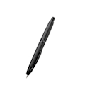 Miniatyrbilde 1 av 4: Majohn A1 Trykkmetall Fountain Pen med Klips Iridium Ekstra Fin Nib 0,38 mm Kontor Fg-WELLNGS Black Stripe