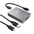 Pikkukuva 3 / 5: 2 in 1 CFexpress Type A SD -kortinlukija USB 3.2 10 Gbps muistikortinlukija CFExpress -kortinlukija Adap-WELLNGS