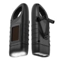 Pikkukuva 1 / 5: 2-pakkaus - Dynamo-taskulamppu aurinkokennoilla - Dynamo-taskulamppu Musta-WELLNGS Black 1-Pack