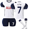 Miniatyrbild 1 av 2: Son 7 Tottenham Hotspur 24-25 hemmatröja senaste vuxna barn fotbollströja för den nya säsongen 9-WELLNGS Kids 28(150-155cm)