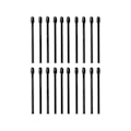 Miniatyrbillede 1 af 5: (20 stk.) Markørpennespidser/penne til Remarkable 2 Stylus Pen Udskiftning Bløde penne/spidser Sort-WELLNGS