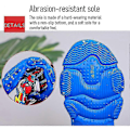 Miniatyrbild 4 av 5: Pojkar LED Sandaler Spiderman Utomhusskor Strandskor Barn Luminous Halksäkra Skor Sommar-WELLNGS Blue 33-Insole 20.5 cm