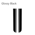 Pikkukuva 1 / 3: Auton sisätilan auton konepellin tarrat MINI Cooper One S JCW Countryman Clubman R55 R60 R61 F54 F55 F56 Auto Head Stripe Decal Tuning -WELLNGS Black