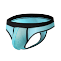 Miniatyrbild 1 av 5: Issilke Mesh Transparent Herrstringkalsonger Herrunderkläder - WELLNGS Sky Blue M