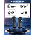 Miniatyrbillede 2 af 5: [Twin Pack] Usb C Aapter Charger Converter til Aftershokz Heaphones Charger, Kompatibel med Shokz Aeropex, Openrun, Openrun Pro, Openrun Mini, Openco 0 0