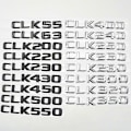Miniatyrbild 2 av 5: Siffer Bokstäver Märke Emblem Bakre Bagagelucka Logo för CLK55 CLK63 CLK200 CLK220 CLK280 CLK320 CLK350 CLK430 CLK500-WELLNGS Matt black CLK450
