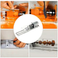 Miniatyrbilde 5 av 5: Mini dreiebenk maskin DIY trebearbeiding tre dreiebenk fresing maskin sliping polering perler boreverktøy S-WELLNGS